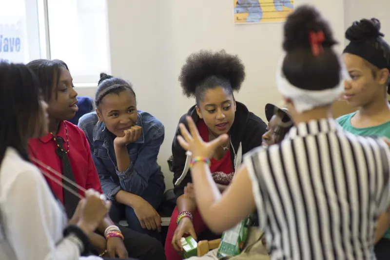 Young women workshop